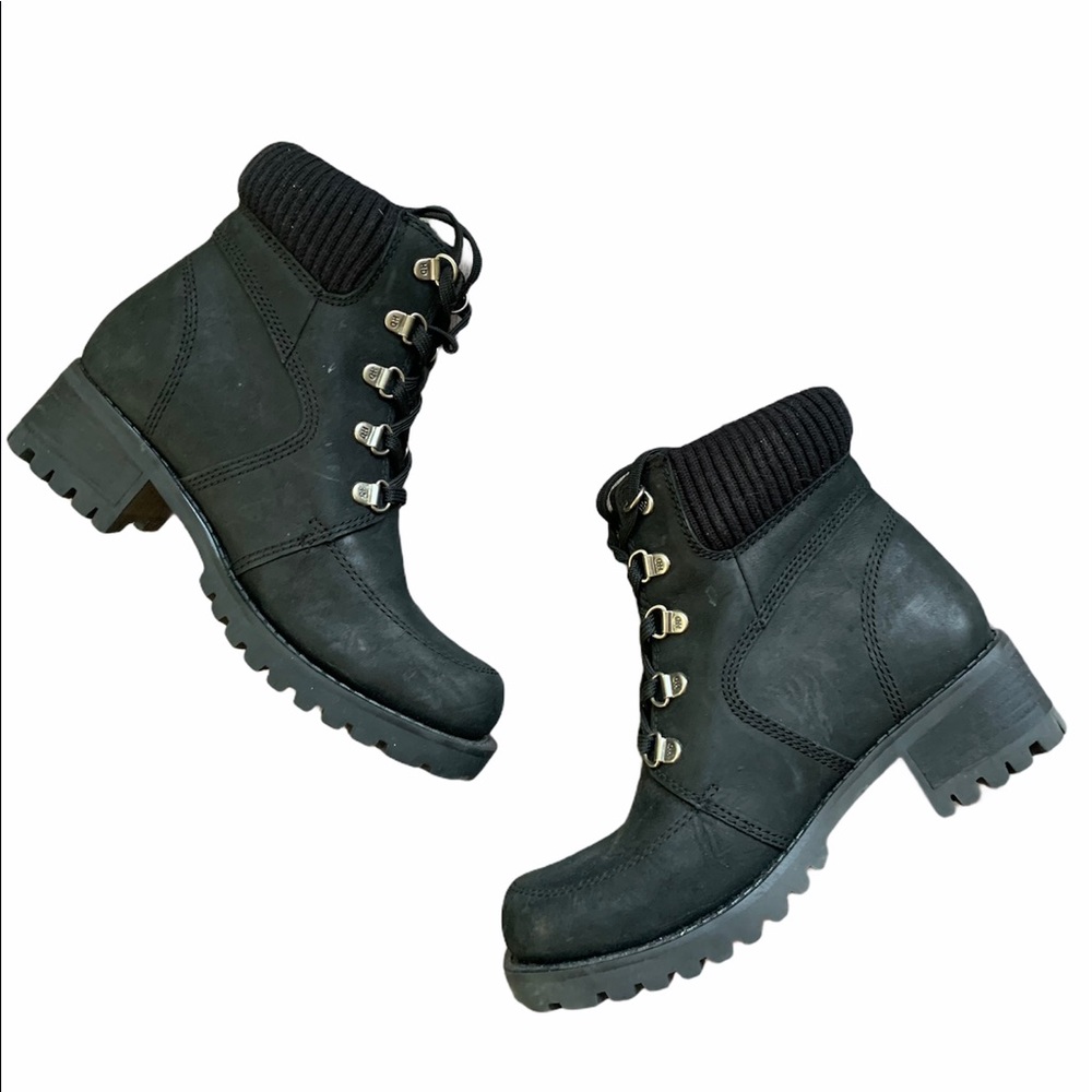 Harley Davidson women’s chunky heel lace boot